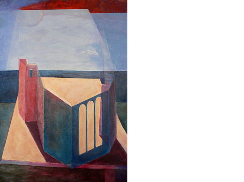 Pejzaż metafizyczny VII / 115 x 80 / sold