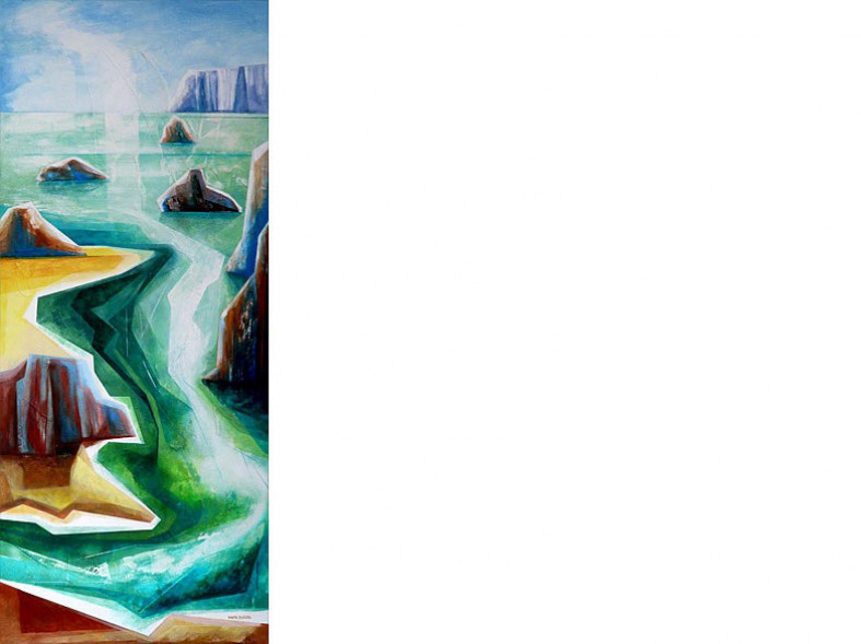 Waterland XXX / 120 x 50 / sold