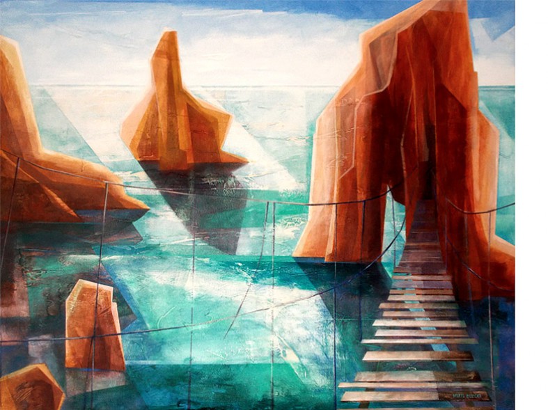 Waterland XX / 80 x 100 / sold