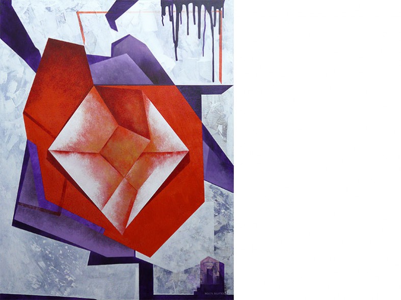 Relikt 102 / 90x70 cm / sold