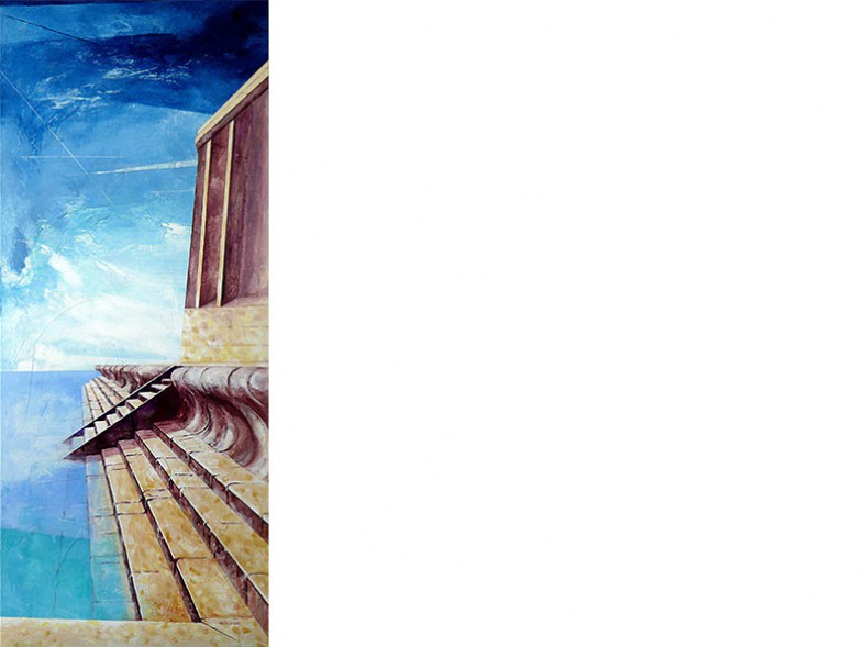 Atlantis Library / 120x50 cm / sold