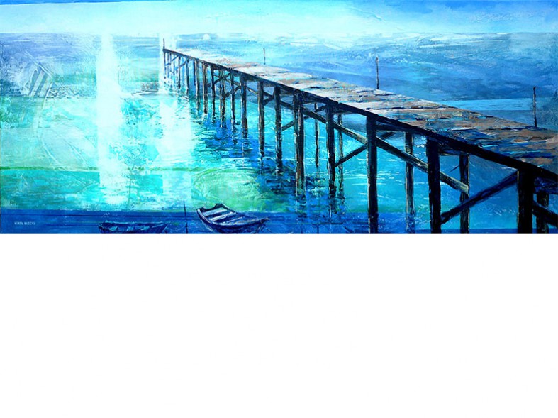 Waterland XXXIX / 50x120 cm