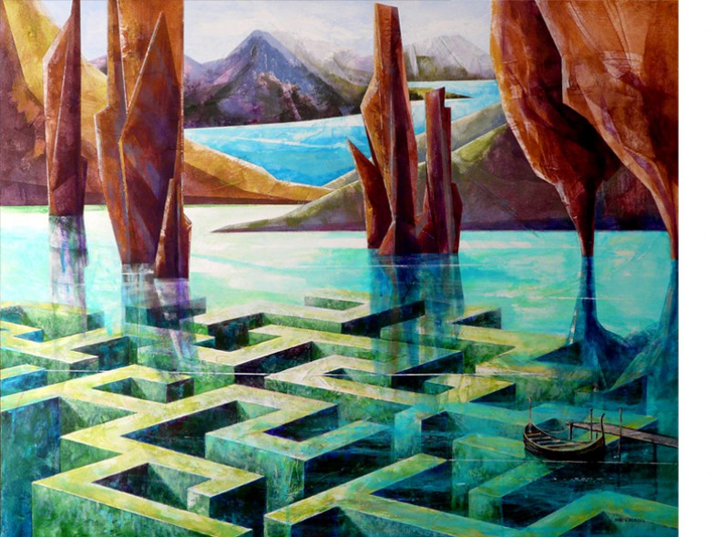 Waterland XXXVIII / 80x100 cm