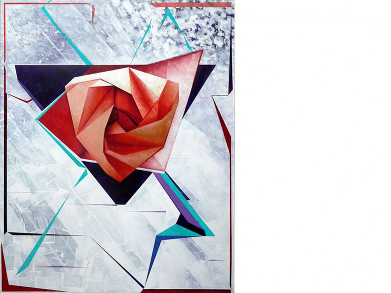 Frozen Lapland - Rose 1 / 80x100 cm / sold