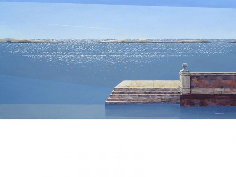Perfect Moments Before Noon / 60 x 120 cm/ sold