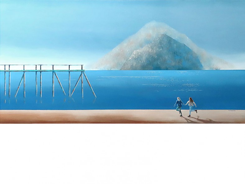 Blue Universe 7 / 60 x 120 / sold