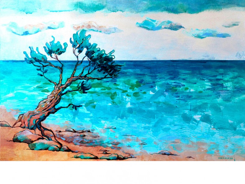 Pejzaż Południowy 3 / Southern  Waterscape 3 / 40 x 60