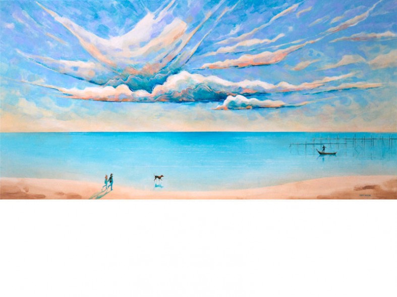 Blue Universe 2 / 2024 / 60 x 120