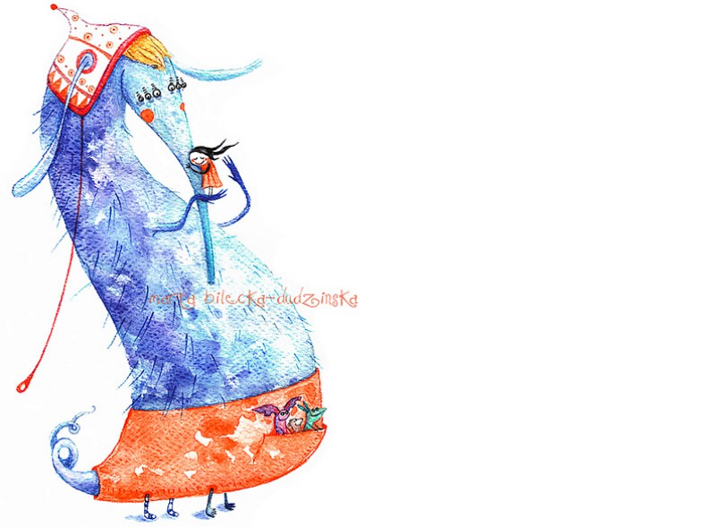 Wielki Niebieskoręki Maniek, czyli 2 razy ja