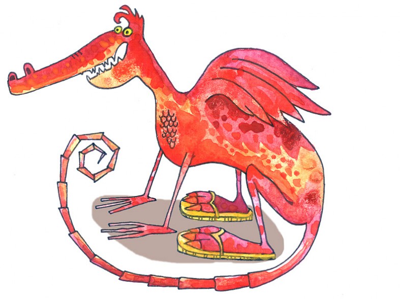 Czerwony smok